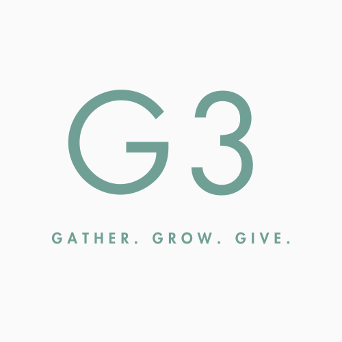 Gather. Grow. Give. 