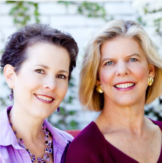 Photo of Mary Beth Gibson and Rene Bowditch, founders of Here for the Girls