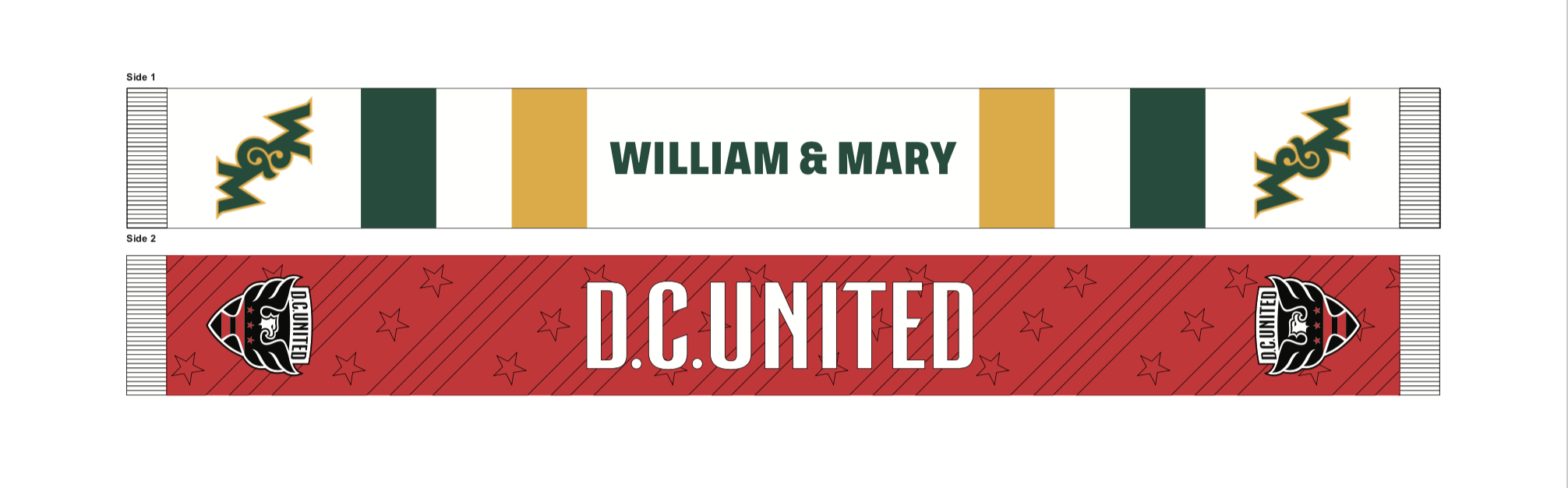 W&M - DC United Scarf